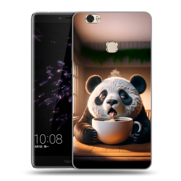 Силиконовый чехол на Huawei Honor Note 8 с принтом смешная панда Силиконовый чехол на Huawei Honor Note 8 с принтом смешная панда