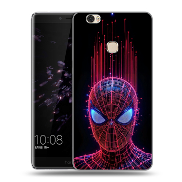 Силиконовый чехол на Huawei Honor Note 8 с принтом Spiderman Человек паук