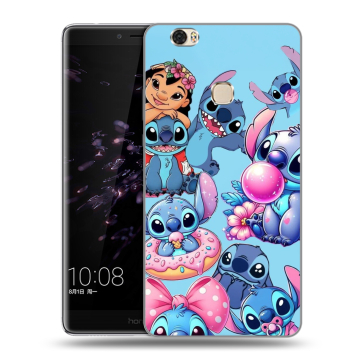 Силиконовый чехол на Huawei Honor Note 8 с принтом Лило и Стич Силиконовый чехол на Huawei Honor Note 8 с принтом Лило и Стич