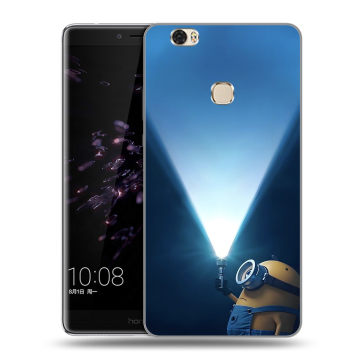 Силиконовый чехол на Huawei Honor Note 8 с принтом Миньоны