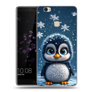 Силиконовый чехол на Huawei Honor Note 8 с принтом Новый год