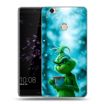 Силиконовый чехол на Huawei Honor Note 8 с принтом Новый год гринч