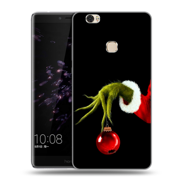 Силиконовый чехол на Huawei Honor Note 8 с принтом Новый год Гринч