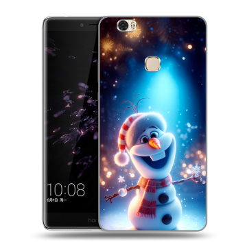 Силиконовый чехол на Huawei Honor Note 8 с принтом Новый год