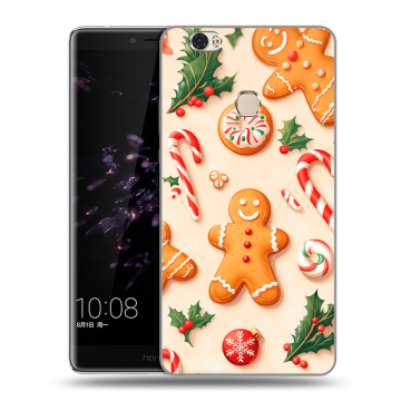 Силиконовый чехол на Huawei Honor Note 8 с принтом Новый год
