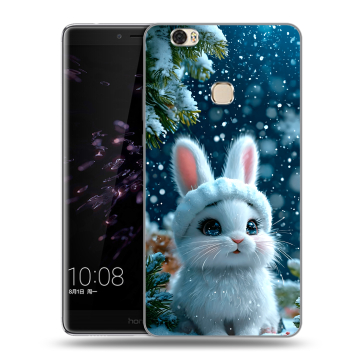 Силиконовый чехол на Huawei Honor Note 8 с принтом Новый год