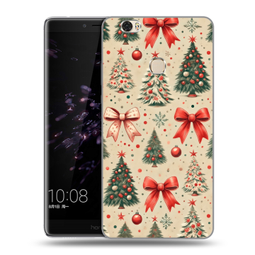 Силиконовый чехол на Huawei Honor Note 8 с принтом Новый год