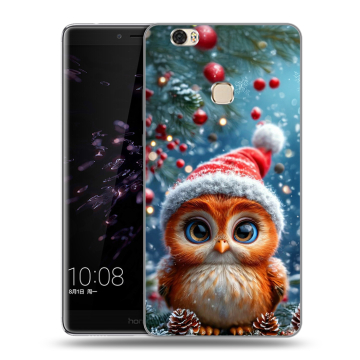 Силиконовый чехол на Huawei Honor Note 8 с принтом Новый год