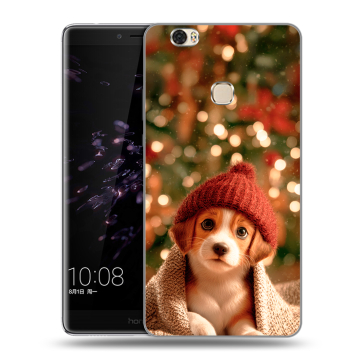 Силиконовый чехол на Huawei Honor Note 8 с принтом Новый год