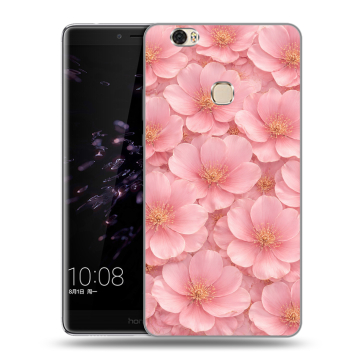Силиконовый чехол на Huawei Honor Note 8 с принтом женский