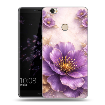 Силиконовый чехол на Huawei Honor Note 8 с принтом женский