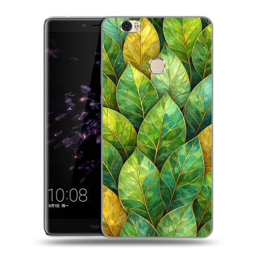 Силиконовый чехол на Huawei Honor Note 8 с принтом женский