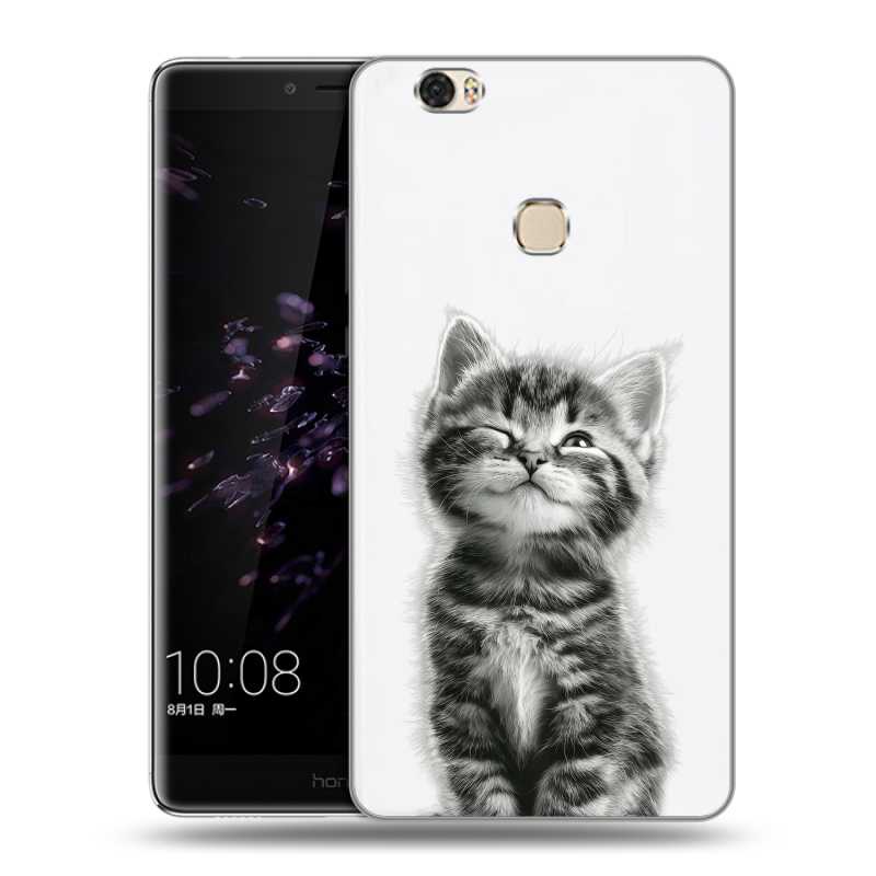 Силиконовый чехол на Huawei Honor Note 8 с принтом Котенок Силиконовый чехол на Huawei Honor Note 8 с принтом Котенок
