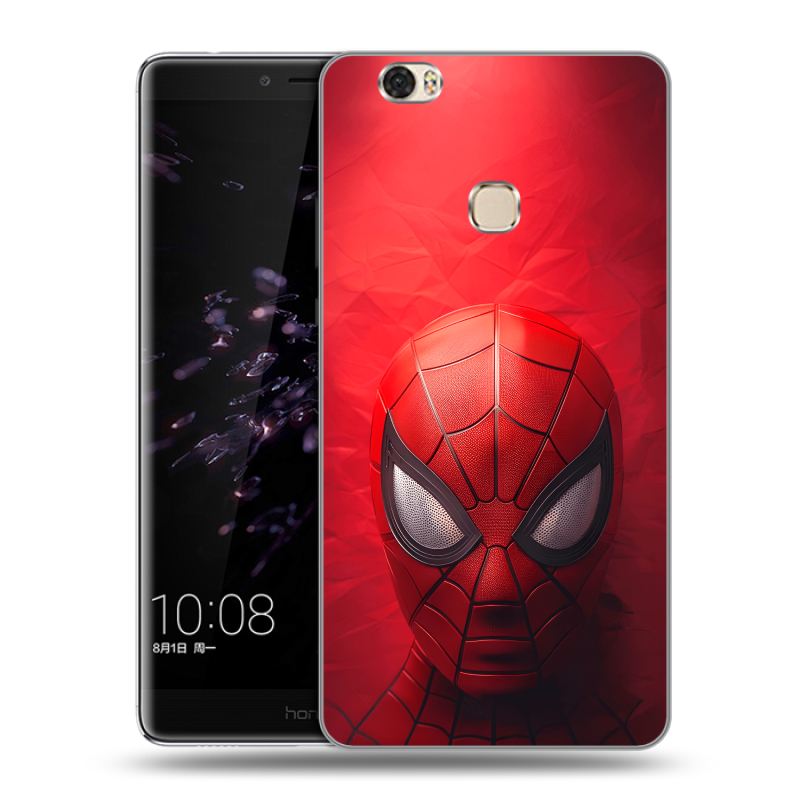 Силиконовый чехол на Huawei Honor Note 8 с принтом Spiderman Человек паук Силиконовый чехол на Huawei Honor Note 8 с принтом Spiderman Человек паук