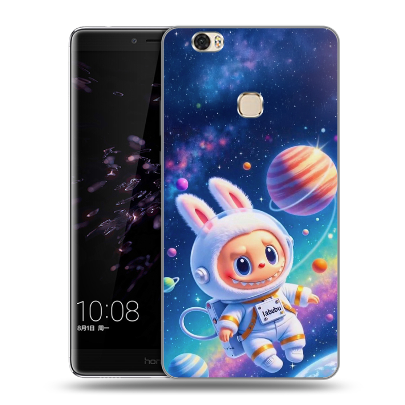 Силиконовый чехол на Huawei Honor Note 8 с принтом Labubu Лабубу Силиконовый чехол на Huawei Honor Note 8 с принтом Labubu Лабубу