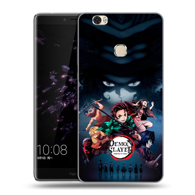 Силиконовый чехол на Huawei Honor Note 8 с принтом Demon Slayer Клинок рассекающий демонов Силиконовый чехол на Huawei Honor Note 8 с принтом Demon Slayer Клинок рассекающий демонов