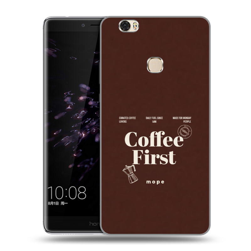 Силиконовый чехол на Huawei Honor Note 8 с принтом женский Силиконовый чехол на Huawei Honor Note 8 с принтом женский