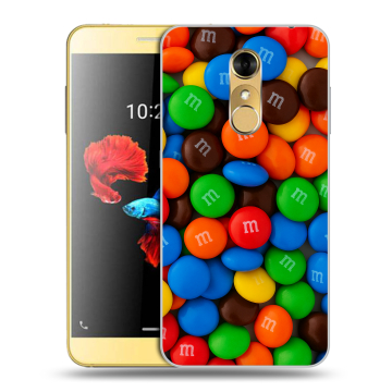 Силиконовый чехол на ZTE Blade A910 с принтом Конфеты Силиконовый чехол на ZTE Blade A910 с принтом Конфеты