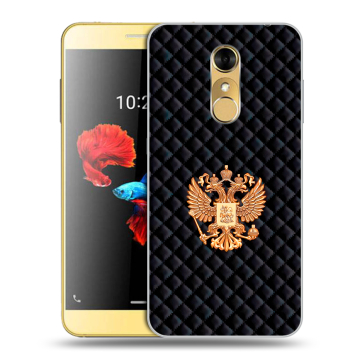 Силиконовый чехол на ZTE Blade A910 с принтом Герб России принт Силиконовый чехол на ZTE Blade A910 с принтом Герб России принт