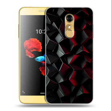 Силиконовый чехол на ZTE Blade A910 с принтом Абстракция Силиконовый чехол на ZTE Blade A910 с принтом Абстракция
