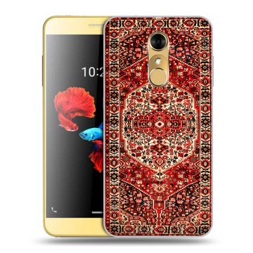 Силиконовый чехол на ZTE Blade A910 с принтом Ковер