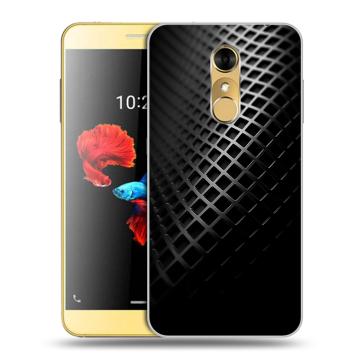 Силиконовый чехол на ZTE Blade A910 с принтом Текстура металла Силиконовый чехол на ZTE Blade A910 с принтом Текстура металла
