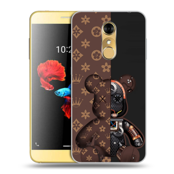 Силиконовый чехол на ZTE Blade A910 с принтом Луи робот Силиконовый чехол на ZTE Blade A910 с принтом Луи робот