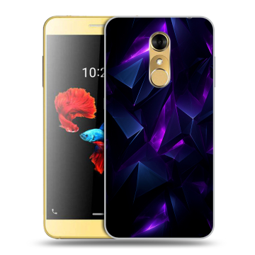 Силиконовый чехол на ZTE Blade A910 с принтом Абстракиция