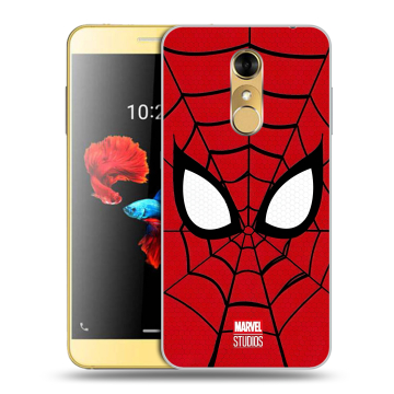 Силиконовый чехол на ZTE Blade A910 с принтом человек паук spiderman Силиконовый чехол на ZTE Blade A910 с принтом человек паук spiderman