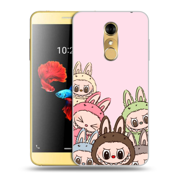 Силиконовый чехол на ZTE Blade A910 с принтом Лабубу Силиконовый чехол на ZTE Blade A910 с принтом Лабубу