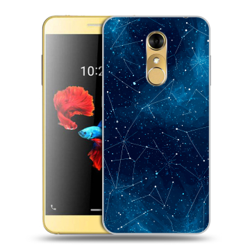 Силиконовый чехол на ZTE Blade A910 с принтом Космос звезды Силиконовый чехол на ZTE Blade A910 с принтом Космос звезды