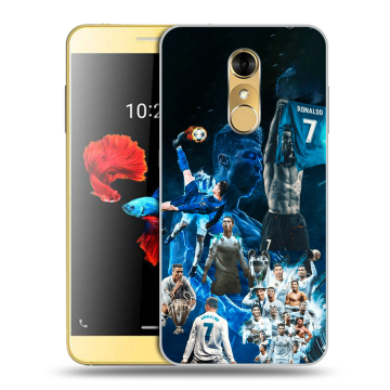 Силиконовый чехол на ZTE Blade A910 с принтом Реал Роналдо Силиконовый чехол на ZTE Blade A910 с принтом Реал Роналдо