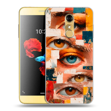Силиконовый чехол на ZTE Blade A910 с принтом Модный принт Силиконовый чехол на ZTE Blade A910 с принтом Модный принт