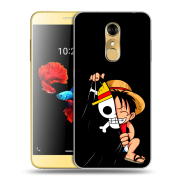 Силиконовый чехол на ZTE Blade A910 с принтом One Piece Ван Пис Силиконовый чехол на ZTE Blade A910 с принтом One Piece Ван Пис