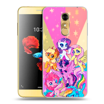 Силиконовый чехол на ZTE Blade A910 с принтом My little pony Дружба чудо Силиконовый чехол на ZTE Blade A910 с принтом My little pony Дружба чудо