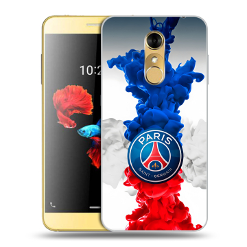 Силиконовый чехол на ZTE Blade A910 с принтом PSG ПСЖ Силиконовый чехол на ZTE Blade A910 с принтом PSG ПСЖ