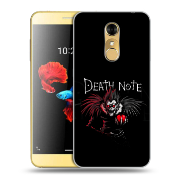 Силиконовый чехол на ZTE Blade A910 с принтом Death note Тетрадь смерти Силиконовый чехол на ZTE Blade A910 с принтом Death note Тетрадь смерти