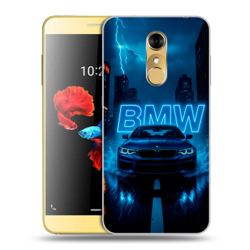 Силиконовый чехол на ZTE Blade A910 с принтом BMW БМВ Силиконовый чехол на ZTE Blade A910 с принтом BMW БМВ