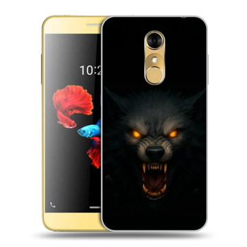 Силиконовый чехол на ZTE Blade A910 с принтом Волк Силиконовый чехол на ZTE Blade A910 с принтом Волк