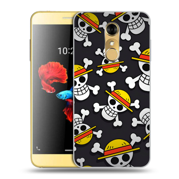 Силиконовый чехол на ZTE Blade A910 с принтом One Piece Ван Пис Силиконовый чехол на ZTE Blade A910 с принтом One Piece Ван Пис