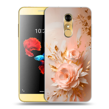 Силиконовый чехол на ZTE Blade A910 с принтом женский Силиконовый чехол на ZTE Blade A910 с принтом женский