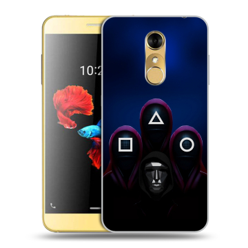 Силиконовый чехол на ZTE Blade A910 с принтом Игра Кальмара Силиконовый чехол на ZTE Blade A910 с принтом Игра Кальмара