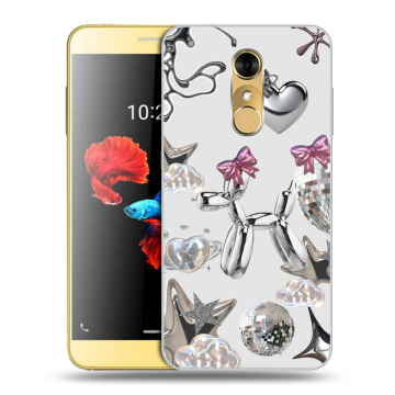 Силиконовый чехол на ZTE Blade A910 с принтом Y2K