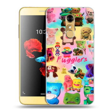 Силиконовый чехол на ZTE Blade A910 с принтом Флагер Fuggler Силиконовый чехол на ZTE Blade A910 с принтом Флагер Fuggler
