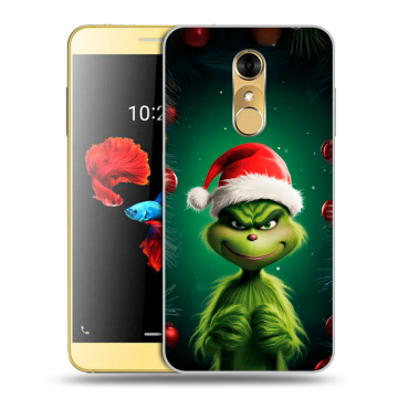 Силиконовый чехол на ZTE Blade A910 с принтом Гринч Новый год Рождество Силиконовый чехол на ZTE Blade A910 с принтом Гринч Новый год Рождество