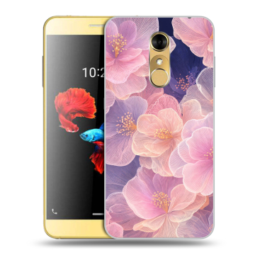 Силиконовый чехол на ZTE Blade A910 с принтом женский Силиконовый чехол на ZTE Blade A910 с принтом женский