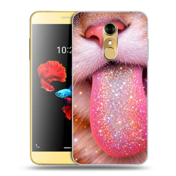 Силиконовый чехол на ZTE Blade A910 с принтом для девочек
