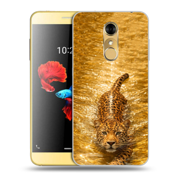 Силиконовый чехол на ZTE Blade A910 с принтом женский