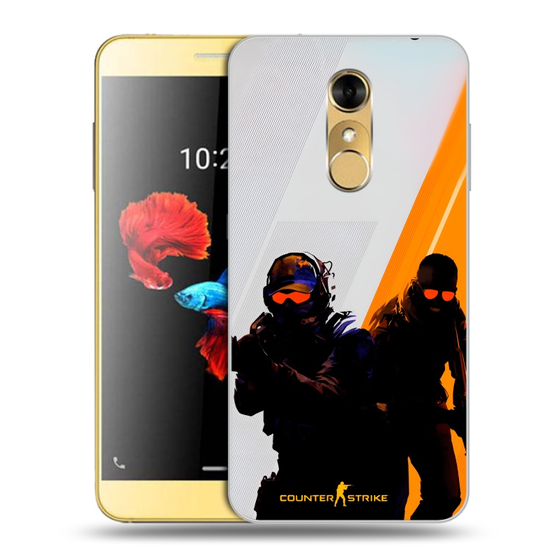 Силиконовый чехол на ZTE Blade A910 с принтом Контер страйк Counter strike Силиконовый чехол на ZTE Blade A910 с принтом Контер страйк Counter strike