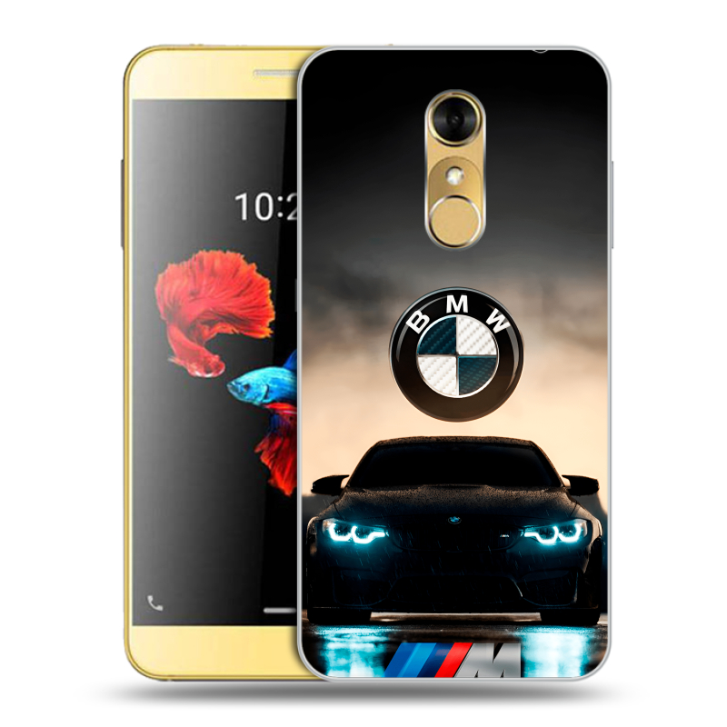 Силиконовый чехол на ZTE Blade A910 с принтом БМВ BMW Силиконовый чехол на ZTE Blade A910 с принтом БМВ BMW